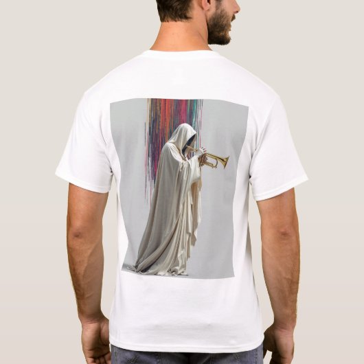 音楽 Tシャツ (裏面)