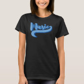 音楽 Tシャツ (正面)