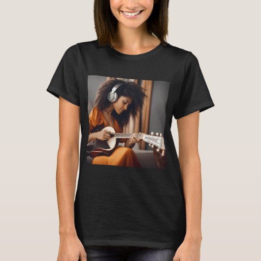 音楽 Tシャツ (正面)