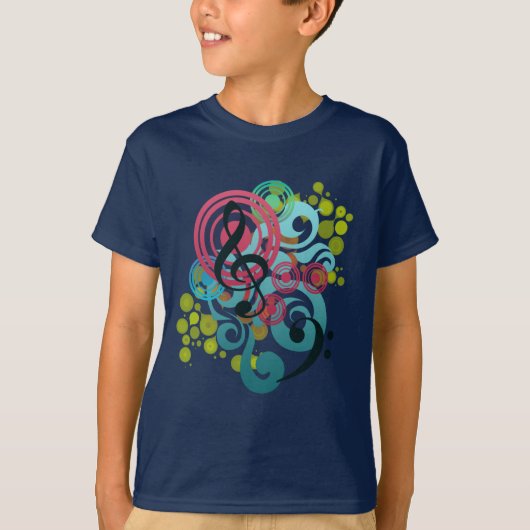 音楽 Tシャツ (正面)