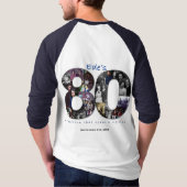 音楽 Tシャツ (裏面)