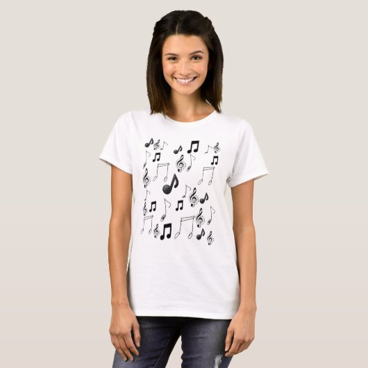 音楽 Tシャツ (正面フル)
