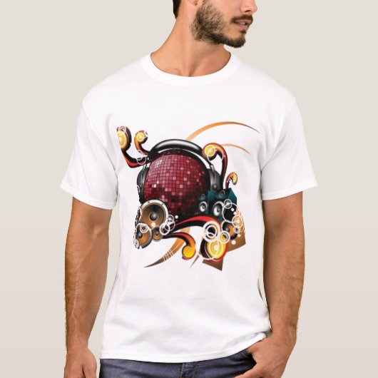 音楽 Tシャツ (正面)