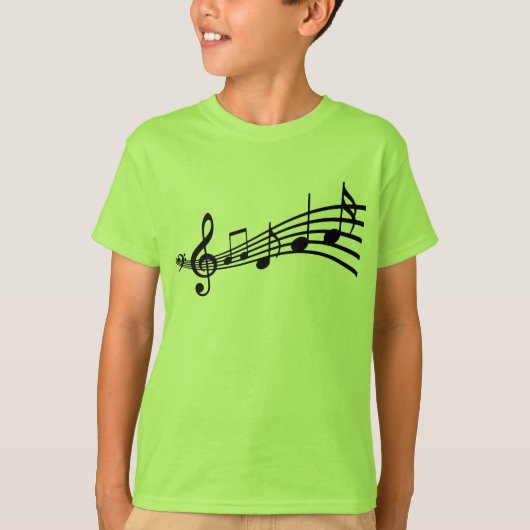 音楽 Tシャツ (正面)