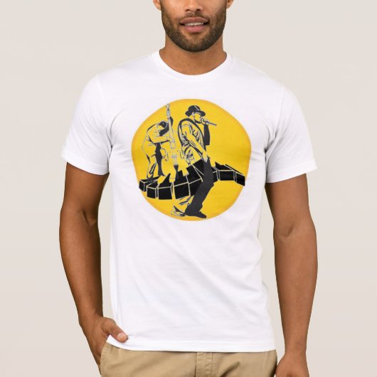 音楽 Tシャツ (正面)