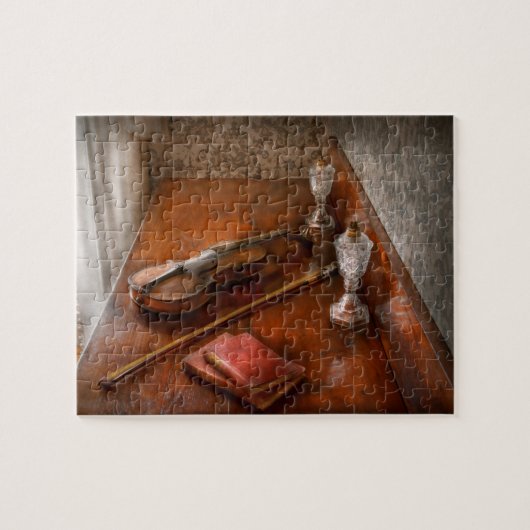 音楽 – Violin – サウンド投資 ジグソーパズル (横)