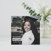 音楽CDアルバムカバー卒業パーティー 招待状 (スタンド正面)