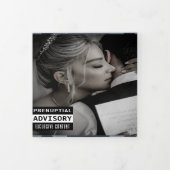 音楽CDアルバムカバー結婚のオールインワン 三つ折り招待状 (カバー)