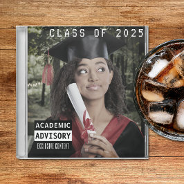 音楽CDケースアルバムカバークラス ガラスコースター