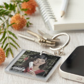 音楽CDケースアルバムカバークラス キーホルダー (正面右)
