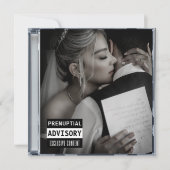 音楽CDケースアルバムカバー結婚ズ サンキューカード (正面)