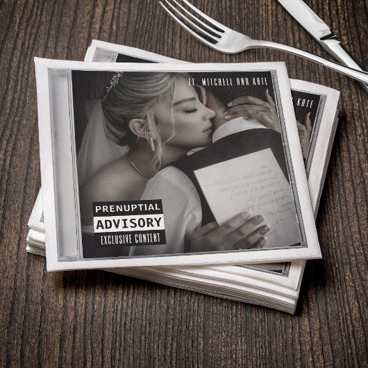 音楽CDケースアルバムカバー結婚ズ スタンダードカクテルナプキン