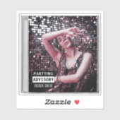 音楽CDケースアルバムカバー誕生日パーティー シール (シート)