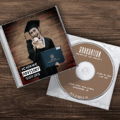 音楽CDケースアルバムカバー赤卒業 案内状