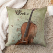 音楽CELLO – 枕 (ブランケット)