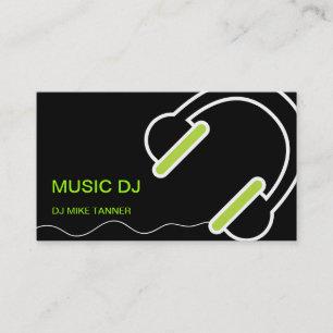 音楽DJの名刺 名刺
