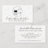 音楽Djプレーヤー 名刺 (正面/裏面)