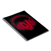 音楽DJヘッドフォン ノートブック (右側)