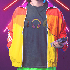 音楽DJヘッドホクールン Tシャツ