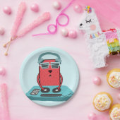 音楽DJミキサースクールバンドカッコいいミュージシャンアート ペーパープレート (パーティー)