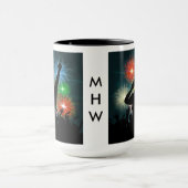 音楽DJモカスタムノグラムマグ マグカップ (中央)