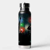 音楽DJ名前をカスタムする ウォーターボトル (右面)