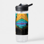 音楽DJ名前をカスタムする ウォーターボトル (左面)