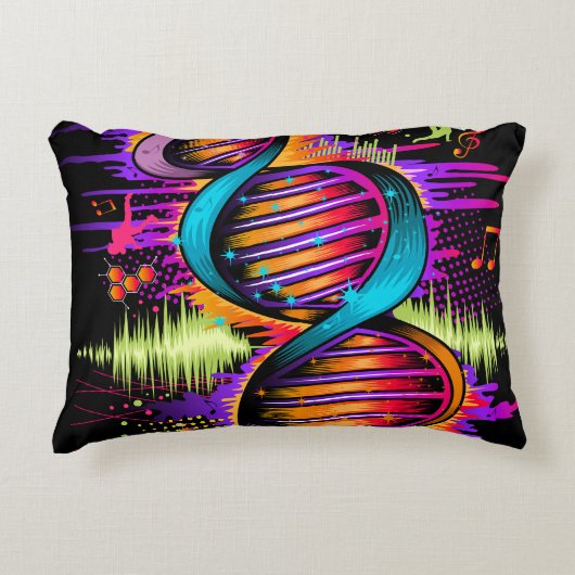 音楽DNA アクセントクッション (正面)