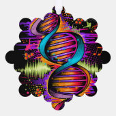 音楽DNA オーナメントカード (裏面)