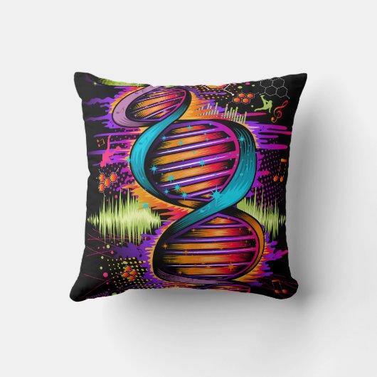 音楽DNA クッション (裏面)