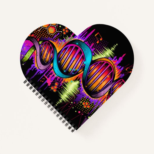 音楽DNA ノートブック (正面)