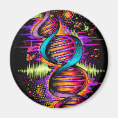 音楽DNA マグネット (正面)