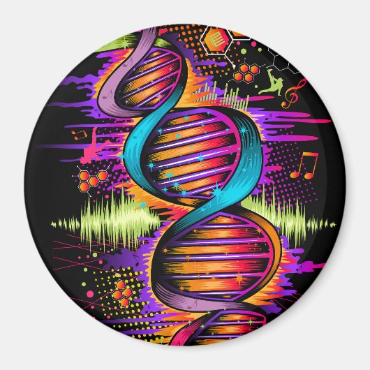音楽DNA マグネット (正面)