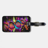 音楽DNA ラゲッジタグ (裏面横)