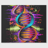 音楽DNA ラッピングペーパー (フラット)