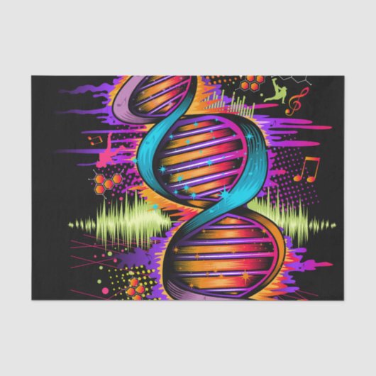 音楽DNA 薄葉紙 (正面)