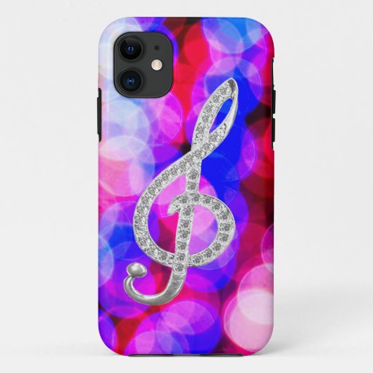 音楽Gclefの場合 Case-Mate iPhoneケース (裏面)