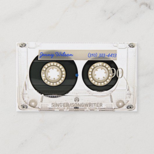 音楽II 名刺 (正面)