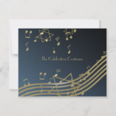 音楽in the Airお祝い 招待状 (裏面)