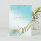 音楽in the Airバルミツワー 招待状 (スタンド正面)