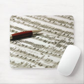 音楽mousepad 42 マウスパッド (マウス)