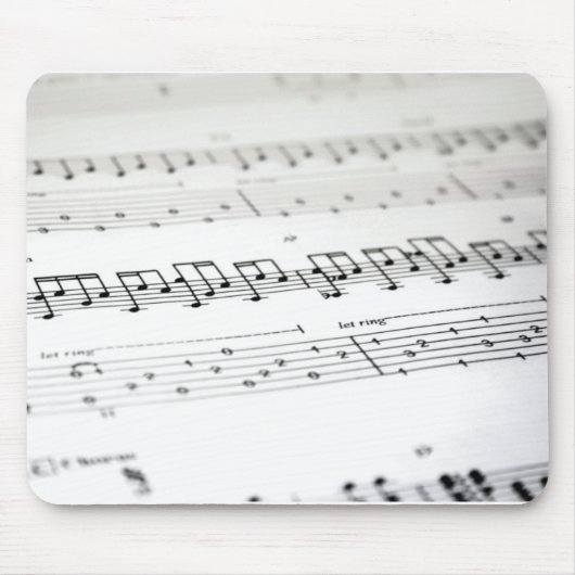 音楽mousepad 4 マウスパッド (正面)