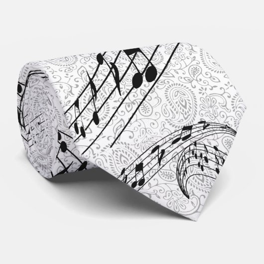音楽NOTES-TIE-2 ネクタイ (ロール)