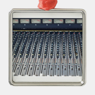 音楽soundboardのサウンド・ボードのミキサー メタルオーナメント