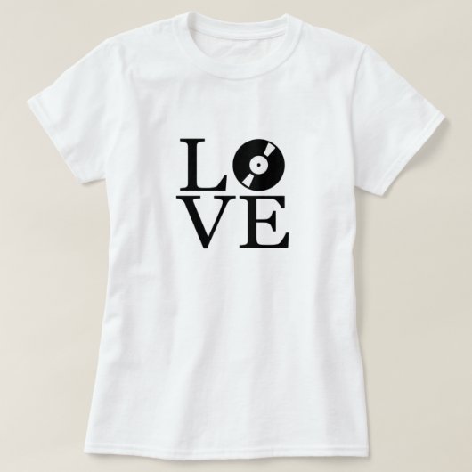 音楽Tシャツが大好き Tシャツ (デザイン正面)