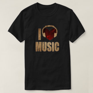 音楽Tシャツが大好き Tシャツ