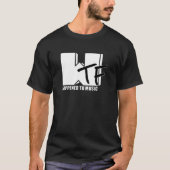 音楽TシャツにWTFが発生 Tシャツ (正面)