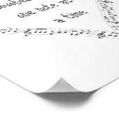 音楽Touchハート感動的引用文 ポスター (角)