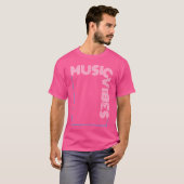 音楽Vibesの友人 Tシャツ (正面フル)
