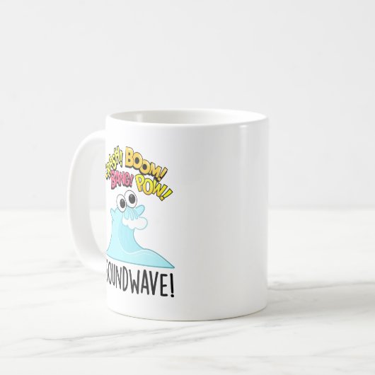 音波おもしろい海パン コーヒーマグカップ (正面左)